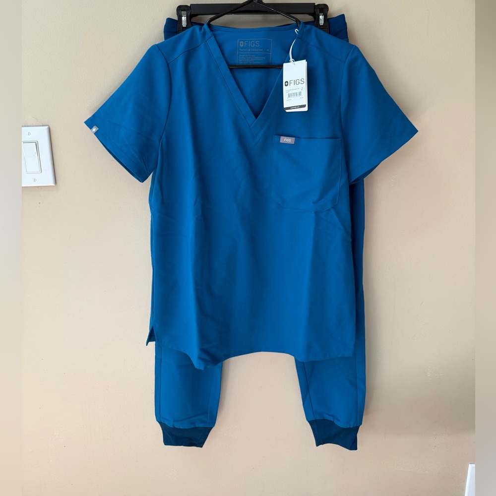 Figs Scrubs (Alps Blue)